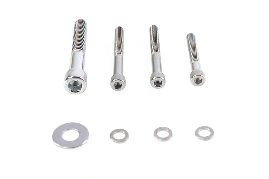 Colony - Sprocket Cover Screw Kit Chrome