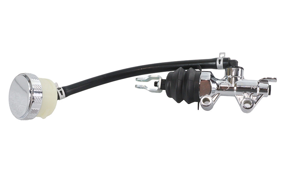 V-Twin #78008 - Rear Master Cylinder Assembly Chrome