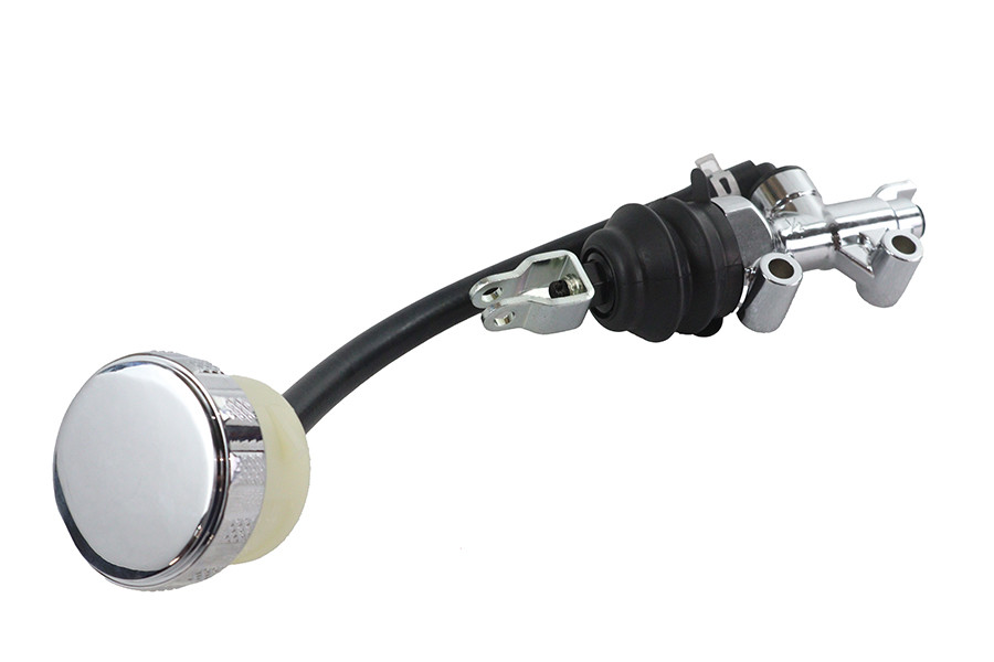 V-Twin #78009 - Rear Master Cylinder Assembly Chrome
