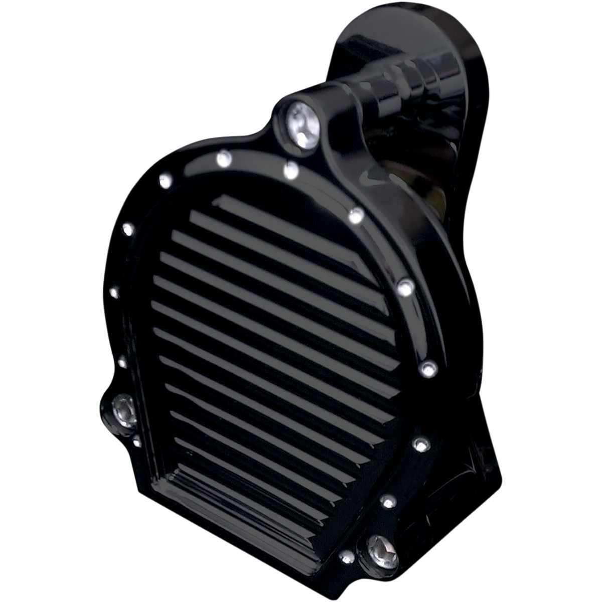 Covingtons #C1141-B - Horn - Dimpled - Black