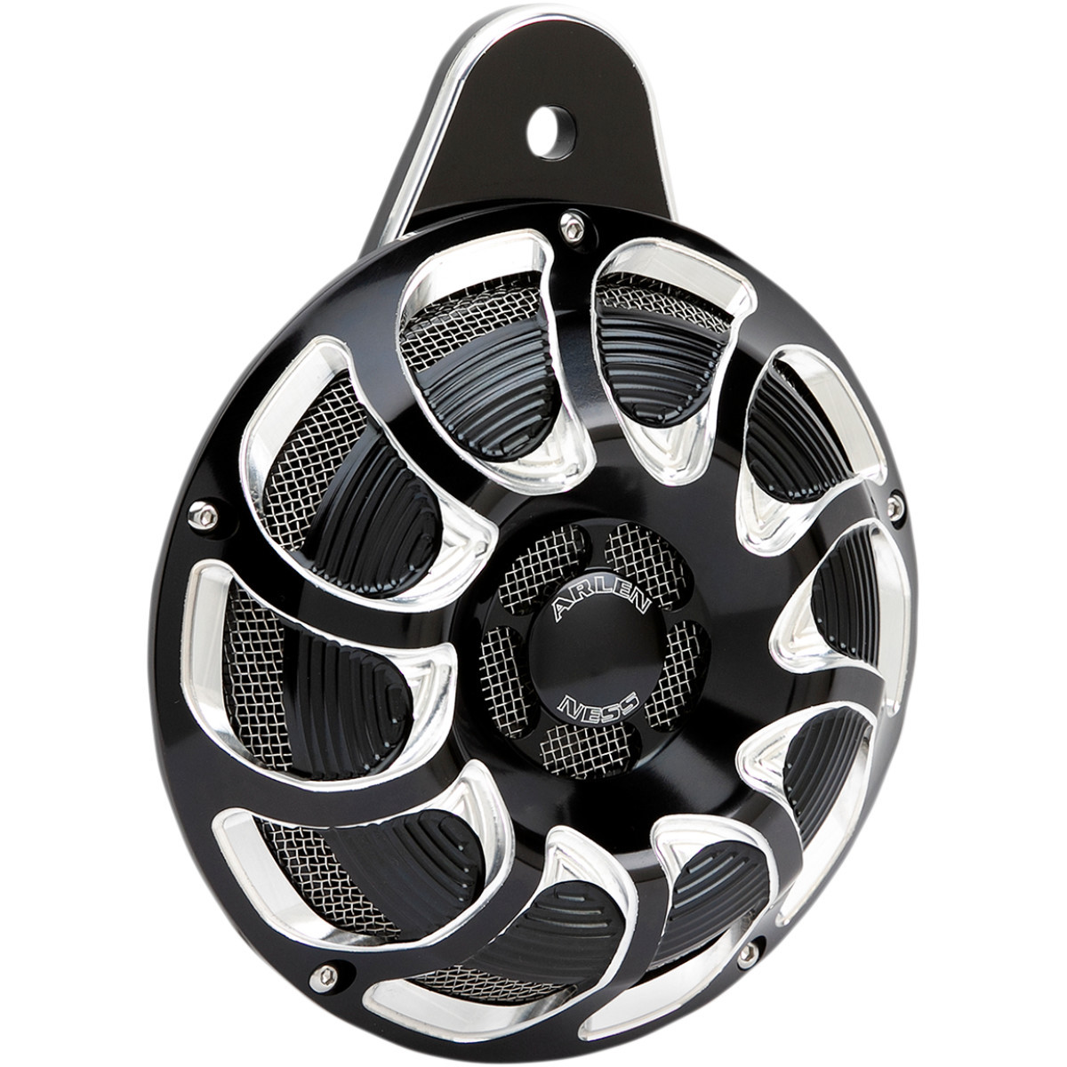 Arlen Ness #70-252 - Custom Horn - Drift - Black