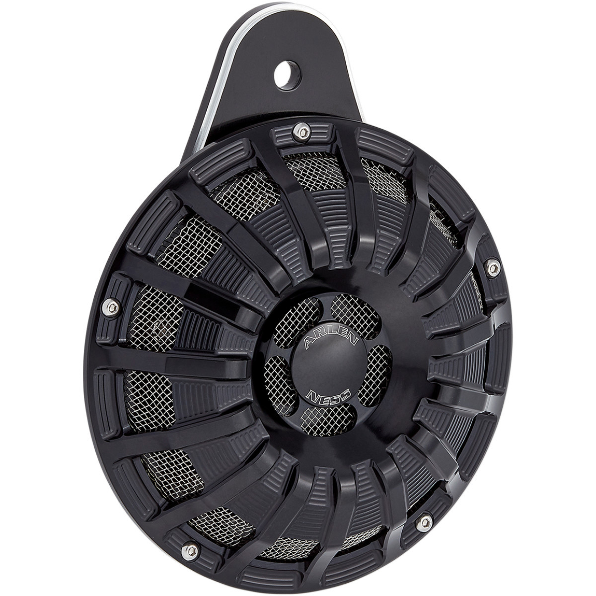 Arlen Ness #70-262 - Custom Horn - 15 Spoke - Black - XL