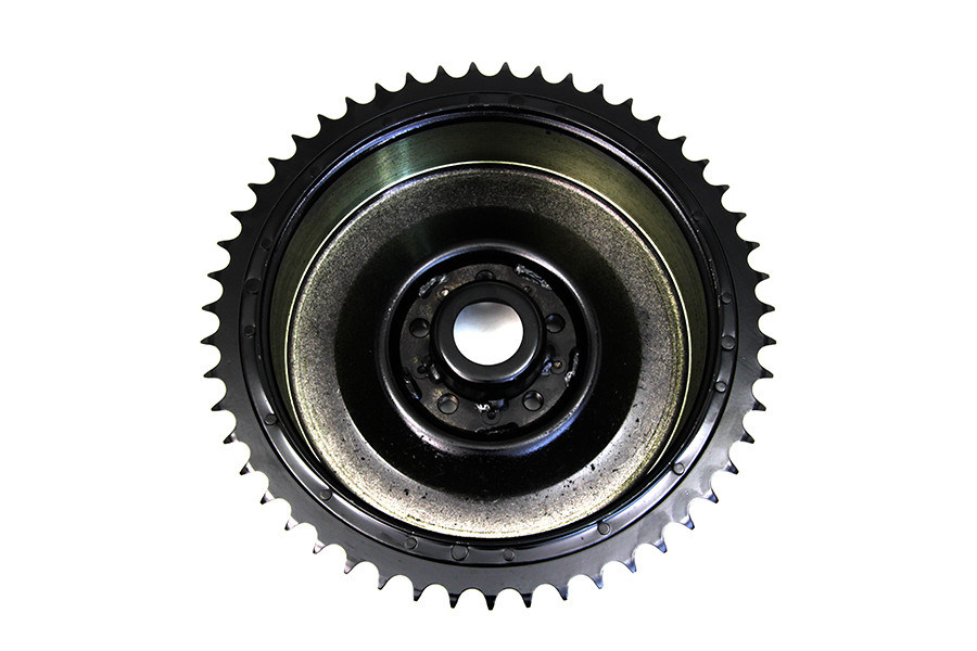 V-Twin #19139B - Rear Hydraulic Brake Drum Black