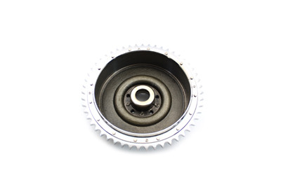 V-Twin #13457 - Rear Hydraulic Brake Drum Chrome