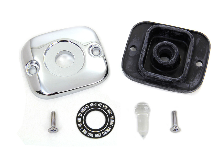 Edart #08626G - Front Master Cylinder Cover Smooth Chrome