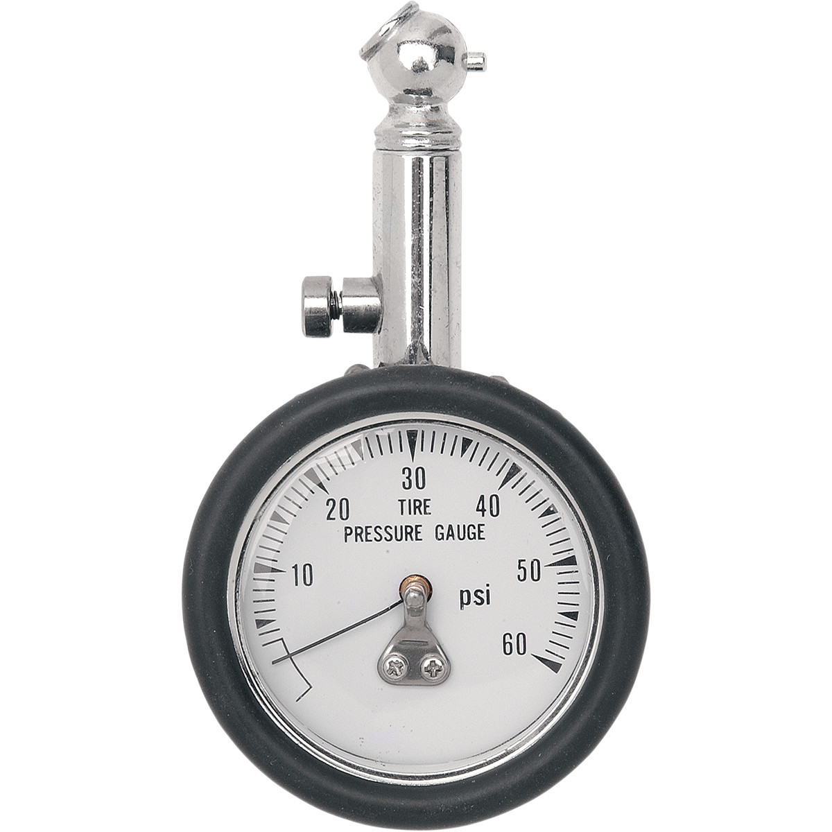 Drag Specialties - Gauge - Pressure - 60PSI - 45 Degrees
