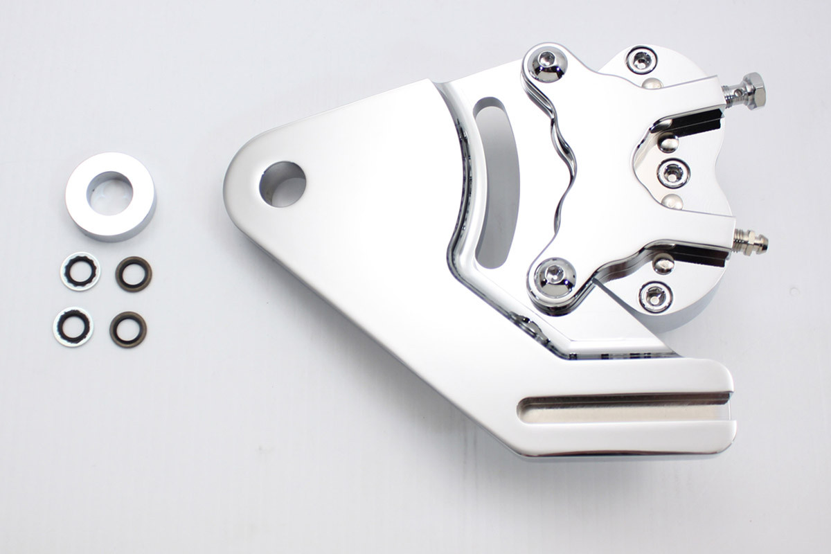 AEE - Chrome AEE Rear 4 Piston Caliper