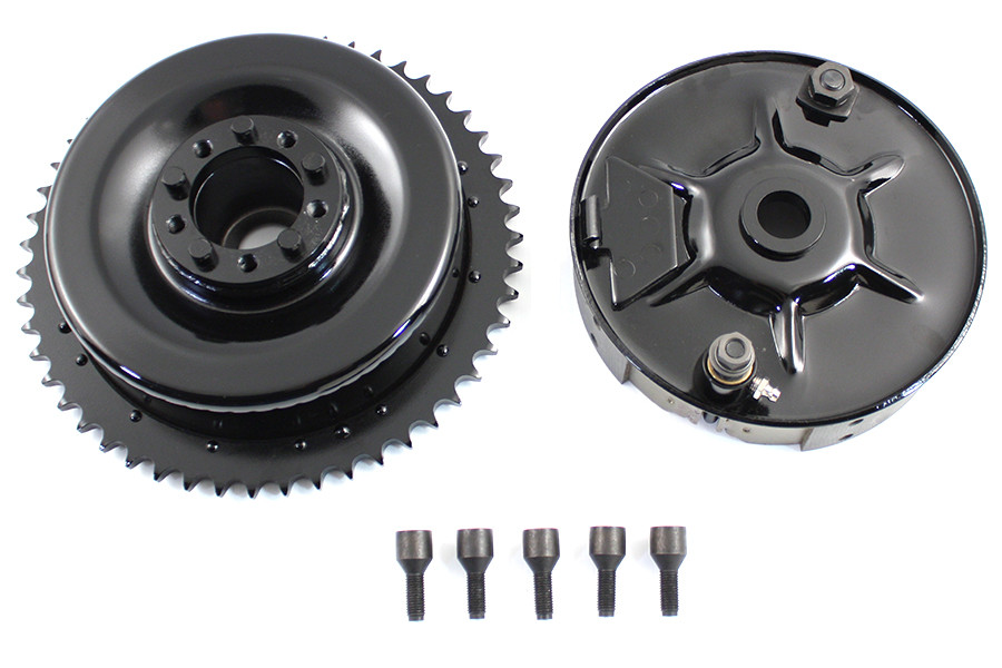 Edart #19142B - Rear Mechanical Brake Drum Kit Black