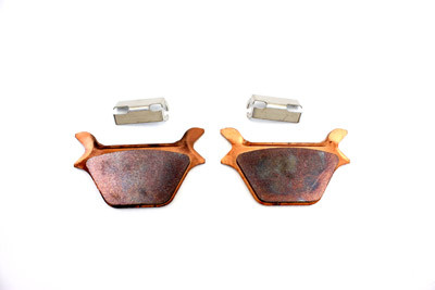 Duro #90-457 - Duro Sintered Rear Brake Pad Set with Clip
