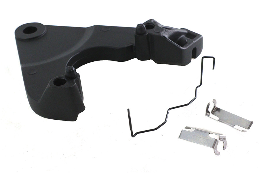 V-Twin #76038B - Softail Rear Caliper Bracket Black