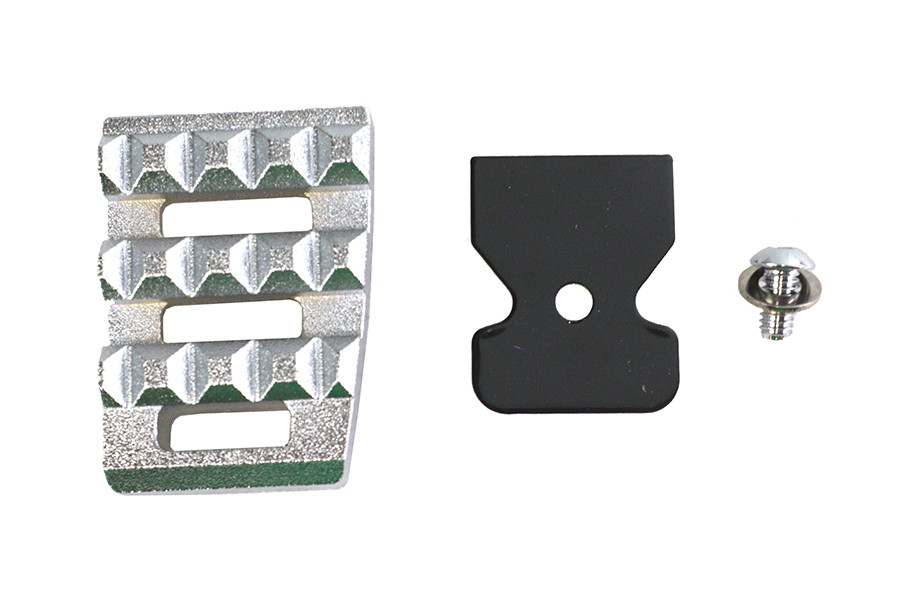 V-Twin #78924C - Bronx Brake Pedal Pad Small Chrome