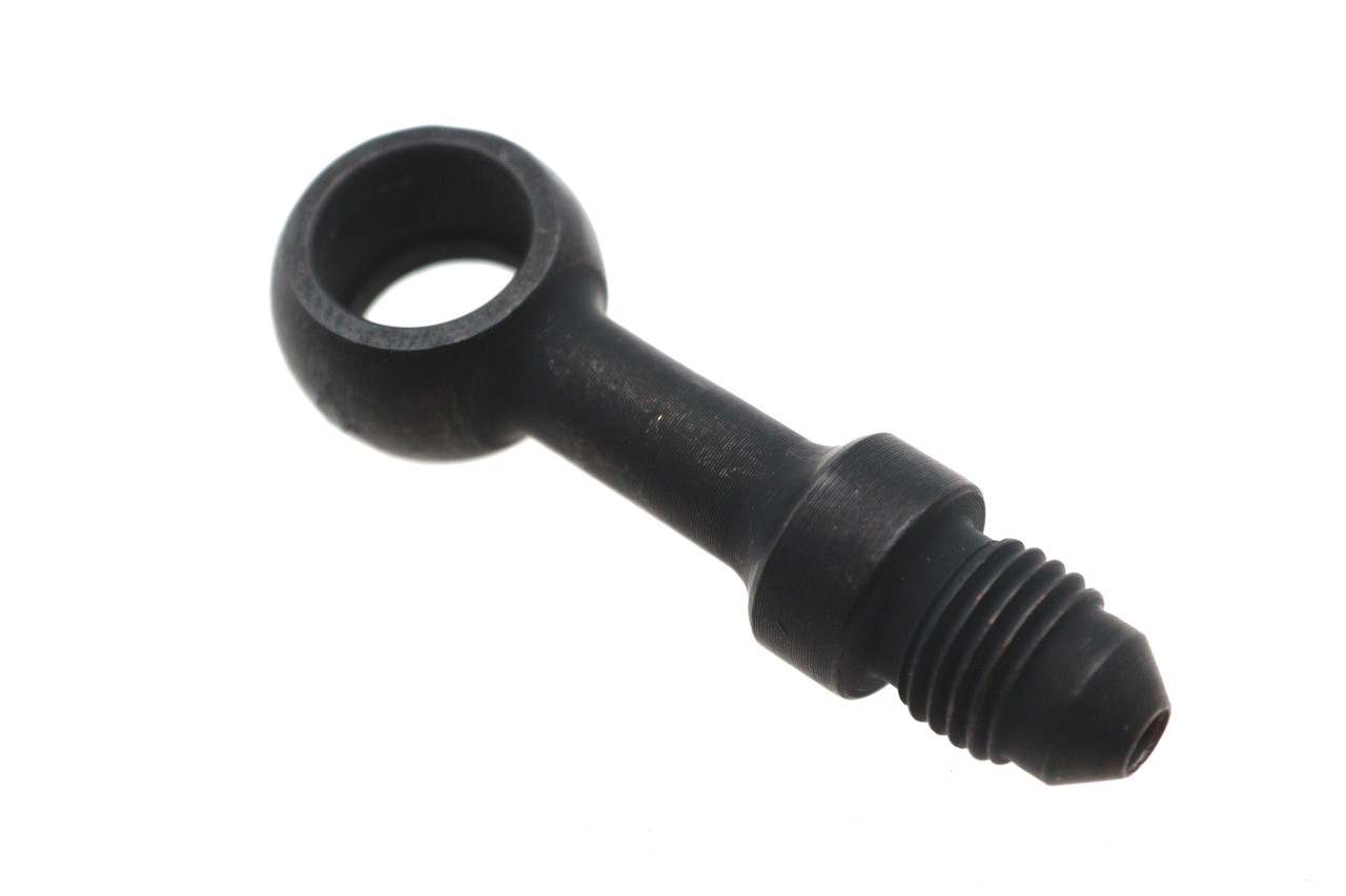 Goodridge #21-427 - Black 12mm Banjo Brake Hose Fitting Straight