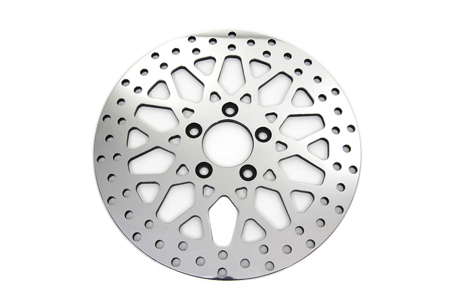 Edart #M-RT-1162 - 11.8 inch Rear Brake Disc X-Spoke Style