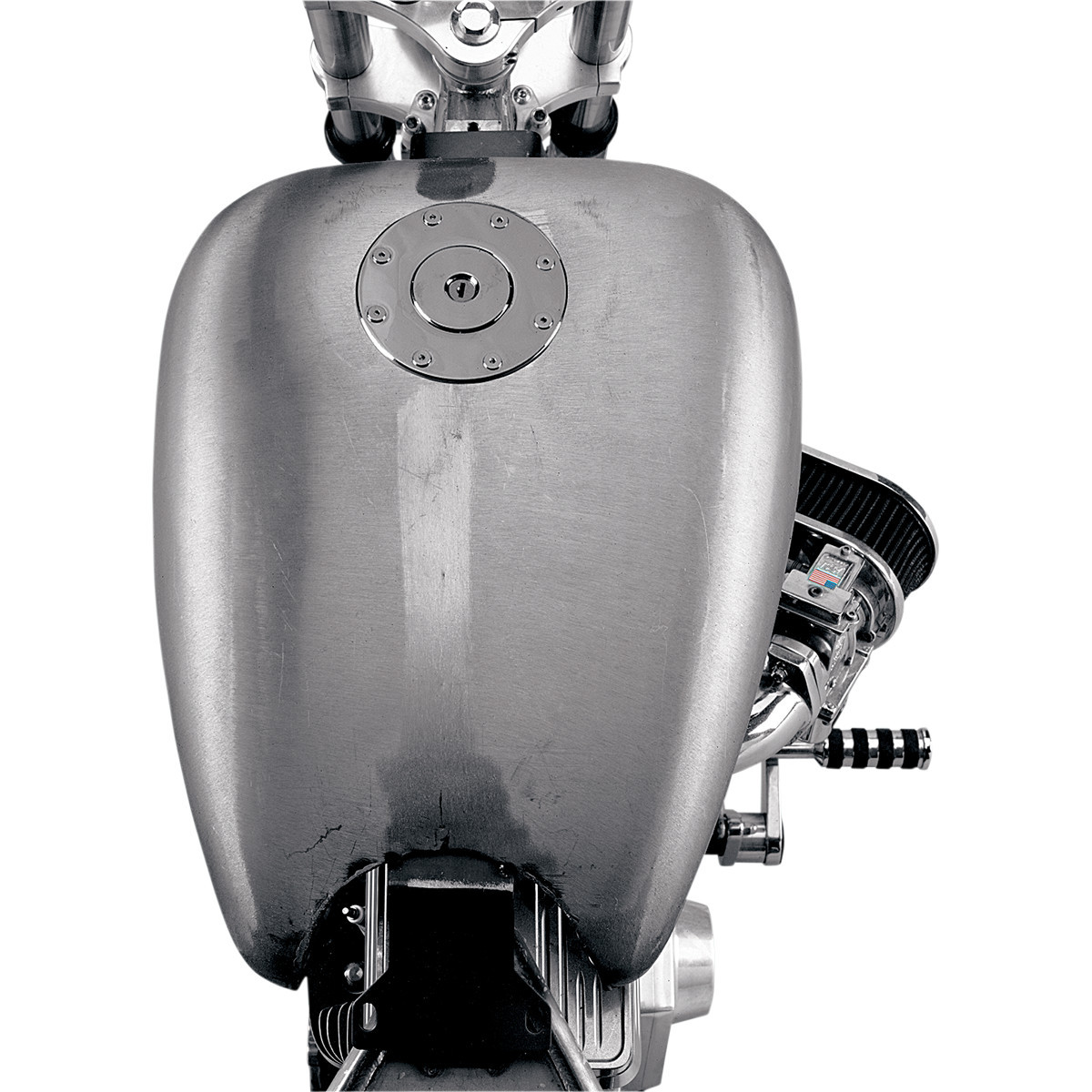 Drag Specialties - 2" Extended Gas Tank - FXR