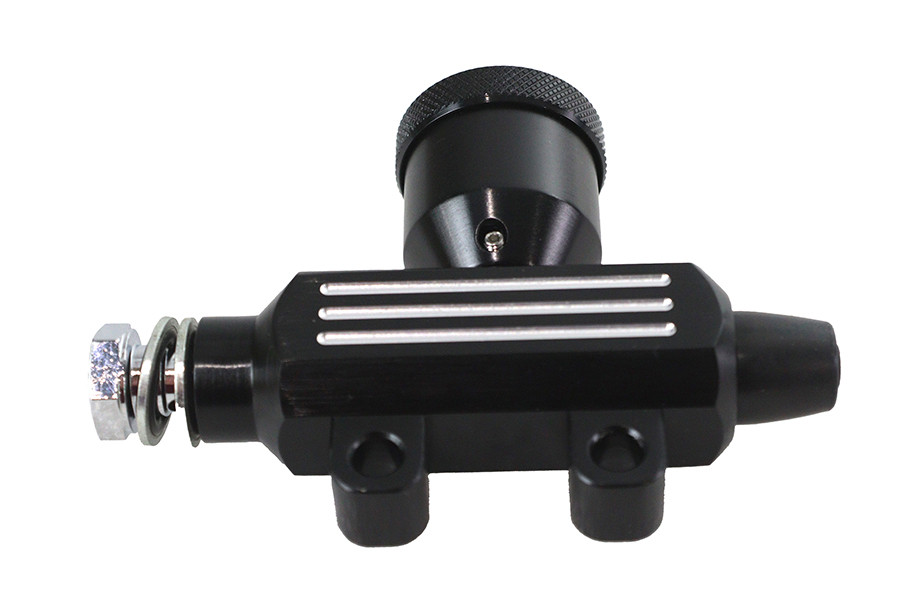 V-Twin #78140B - Billet Rear Master Cylinder Black
