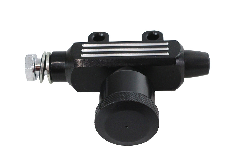 V-Twin #78140B - Billet Rear Master Cylinder Black