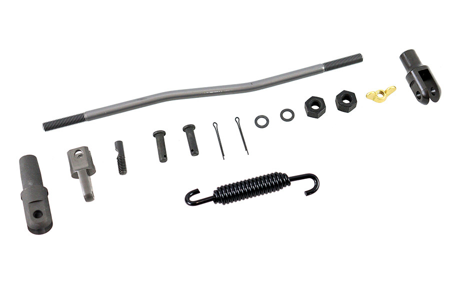 V-Twin - Front Brake Rod Kit Parkerized