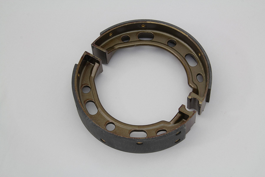 V-Twin #06-0116-A - Cast Iron Rear Brake Shoe Set