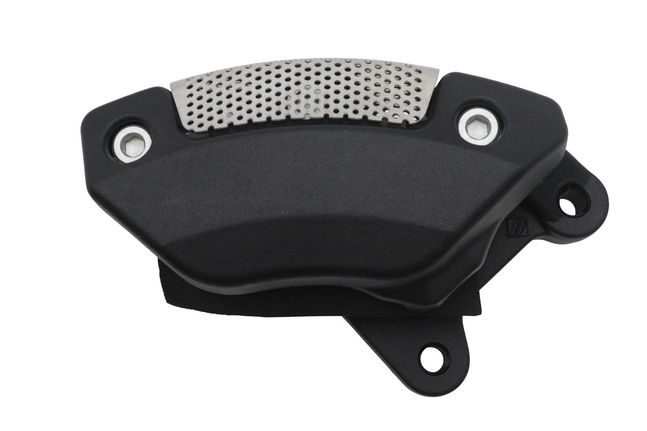 V-Twin #81370 - Black Front Left Side Caliper with Brake Pads