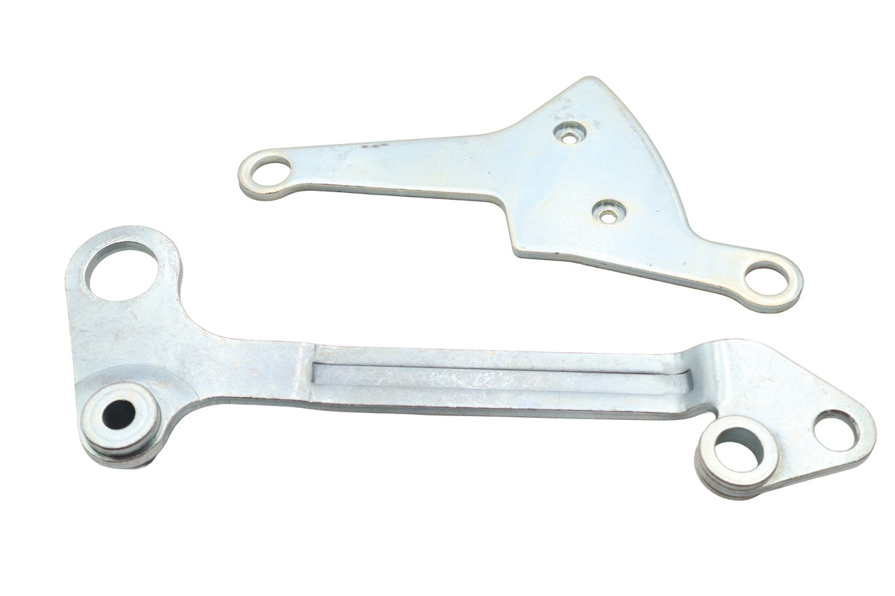 V-Twin #86132 - Zinc Front Brake Caliper Anchor Arm Set