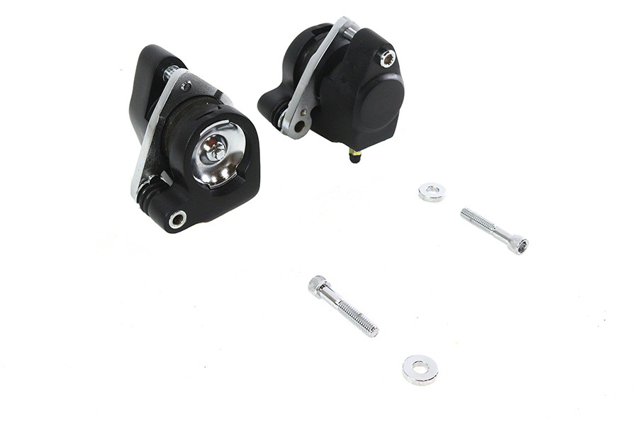 Edart #75556B - Right and Left Front Caliper Set 1 Piston