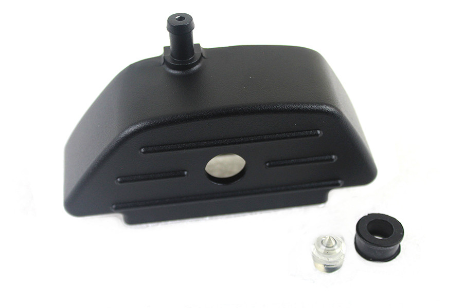 V-Twin #78337B - Rear Brake Master Cylinder Reservoir Black