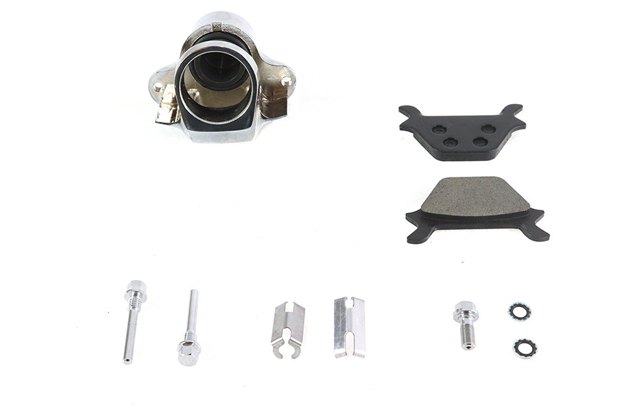 V-Twin #75557 - Chrome Rear Caliper
