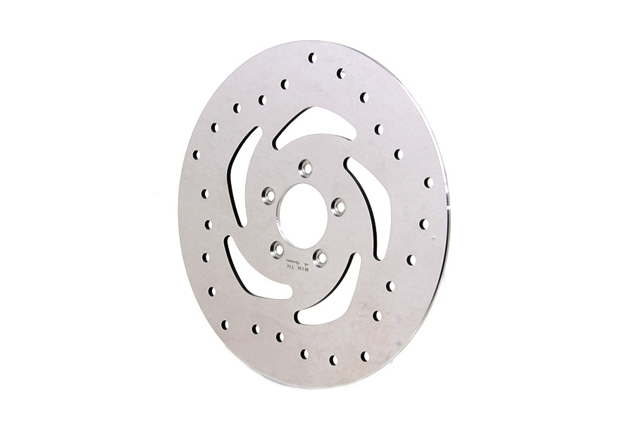 V-Twin #144675 - 11.8 inch Drilled Front Brake Disc