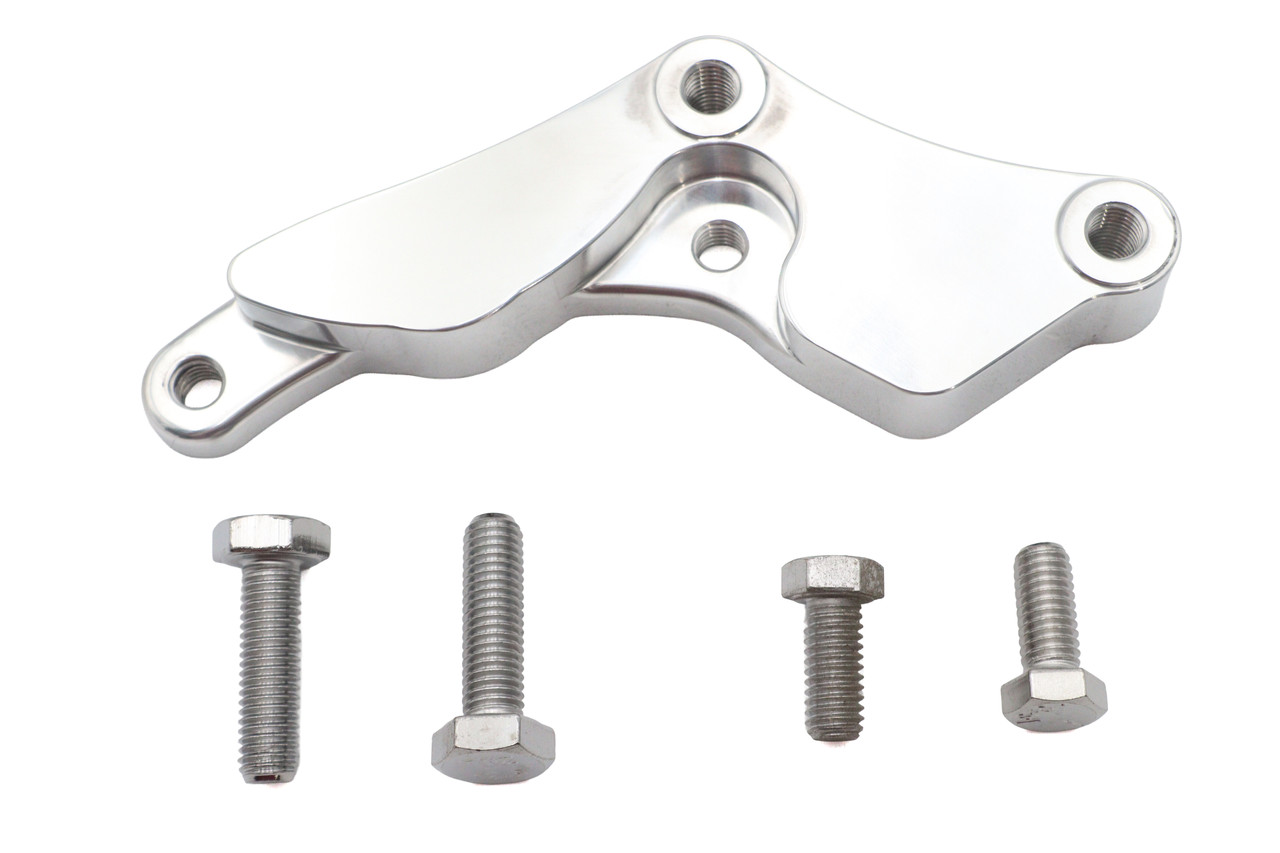 Ultima #90-884 - Ultima Front Caliper Bracket Left Side Polished