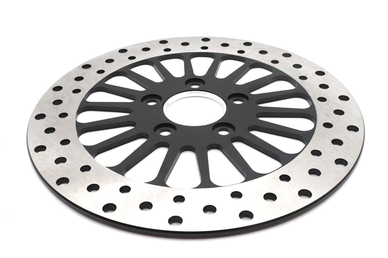 Ultima #90-636 - 11-1/2 inch King Spoke Rear Brake Disc Black