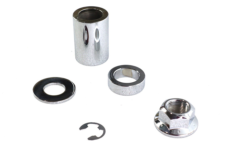 Colony - Rear Axle and Nut Spacer Kit Smooth Style Chrome