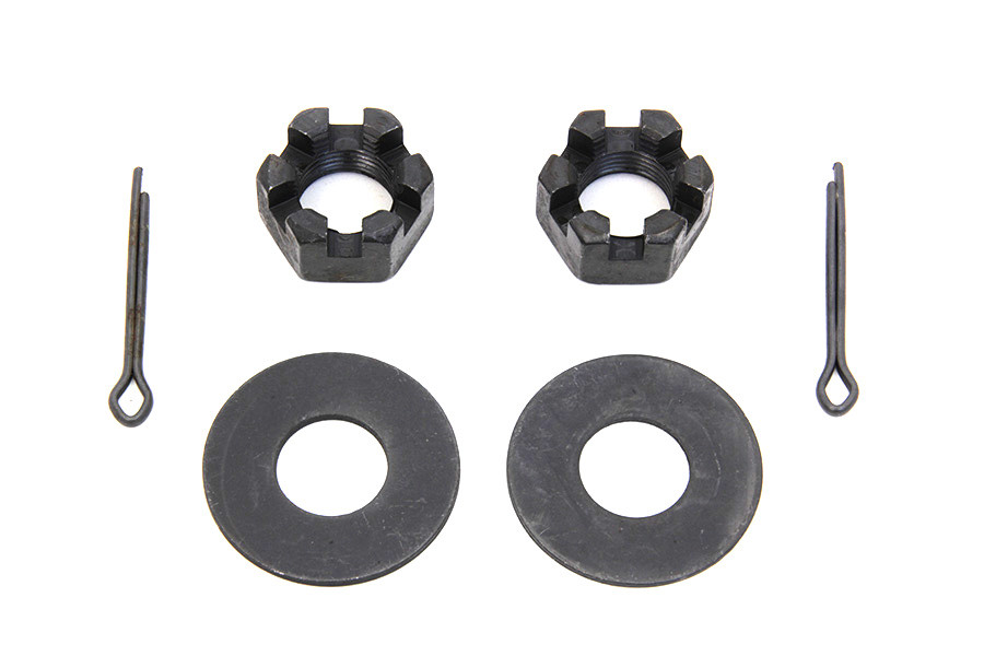 Colony - Rear Axle Nut and Lock Kit Parkerized