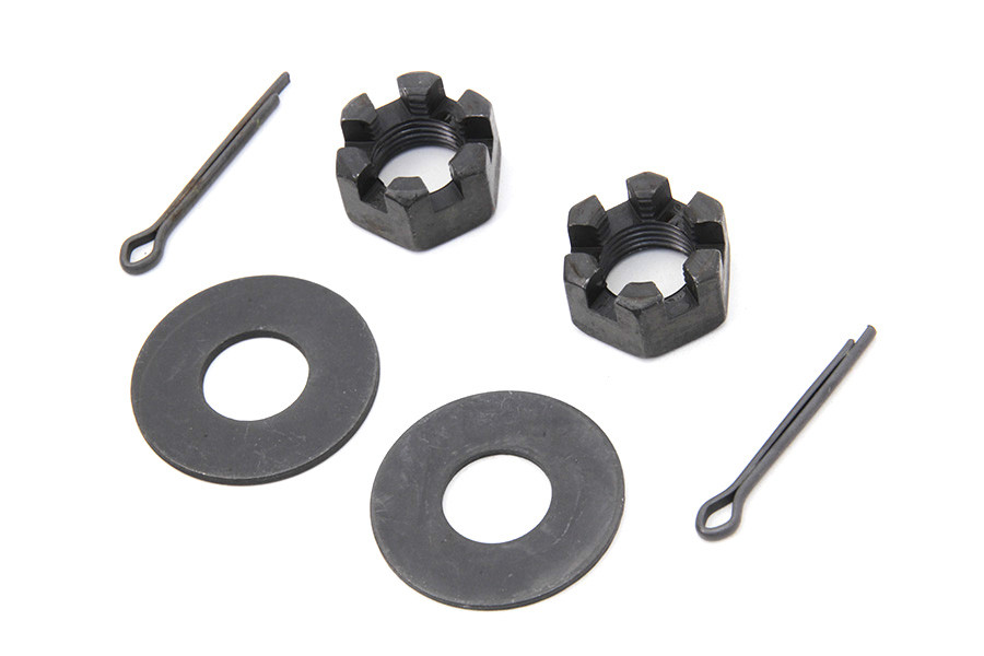 Colony - Rear Axle Nut and Lock Kit Parkerized