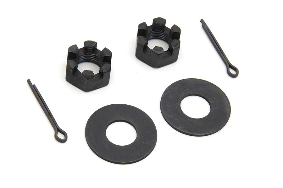 Colony - Rear Axle Nut and Lock Kit Parkerized