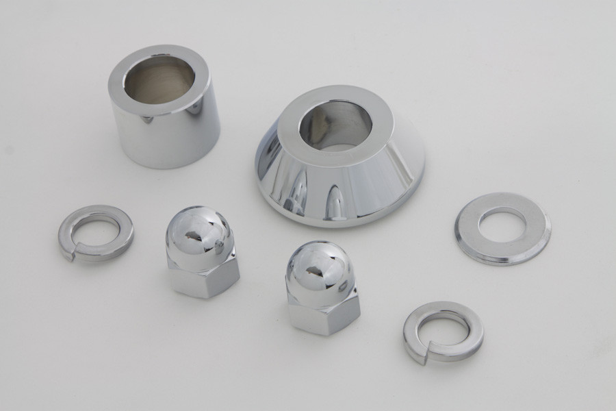 Colony - Front Axle Spacer Kit Smooth Style Chrome