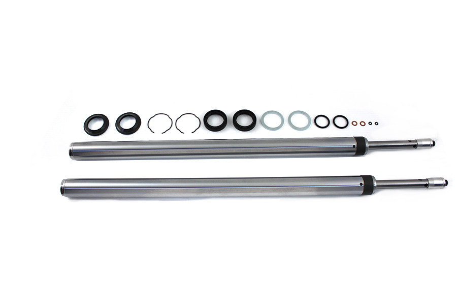 V-Twin - 39mm Fork Tube Assembly Chrome