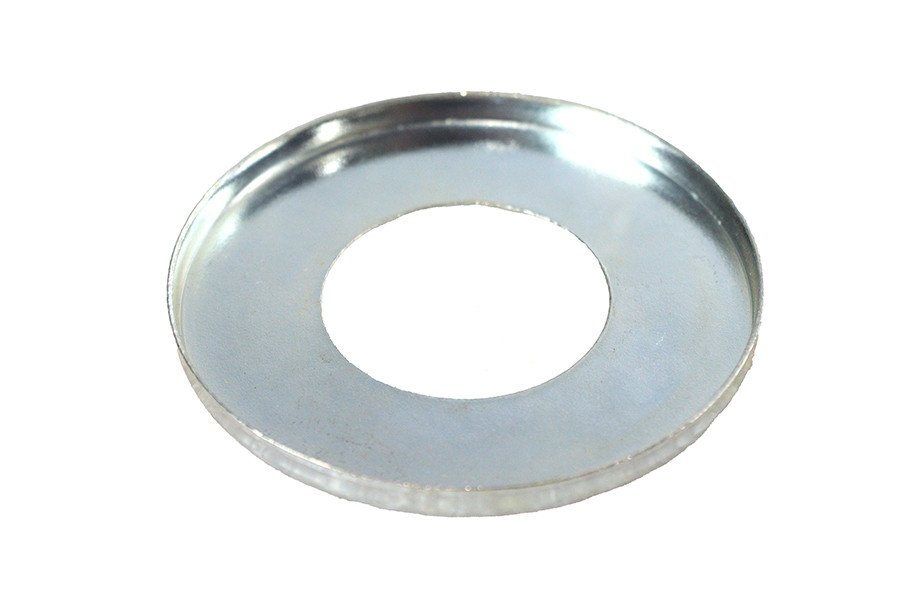 V-Twin #A-7658 DUST CVR - Lower Triple Tree Zinc Dust Shield