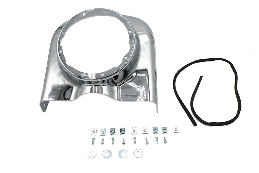 V-Twin #20-0002 - ABS Chrome Headlamp Cowl