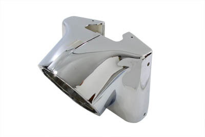 V-Twin #19573 - 7 inch Headlamp Chrome Cowl Set