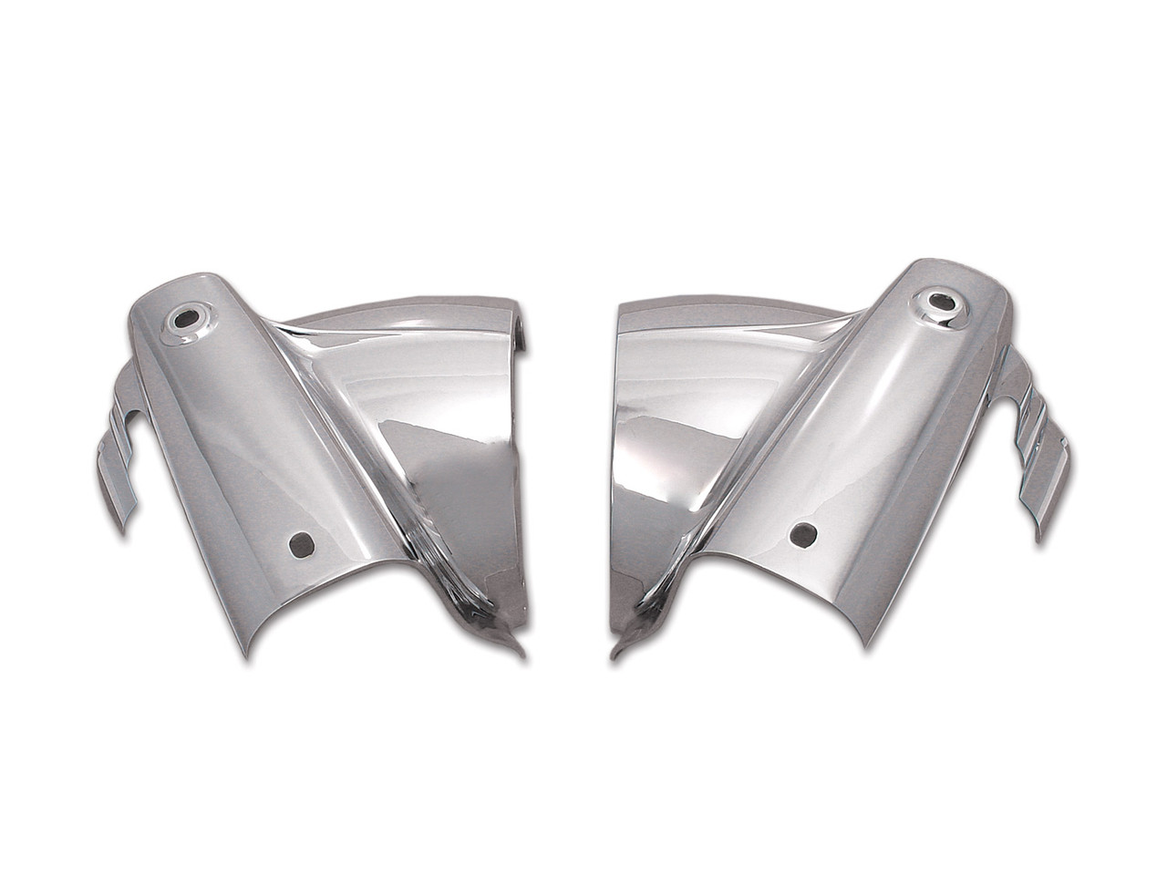 V-Twin #67674-94 - Chrome Headlamp Cowl Set