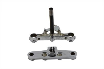 V-Twin - Chrome Triple Tree Set