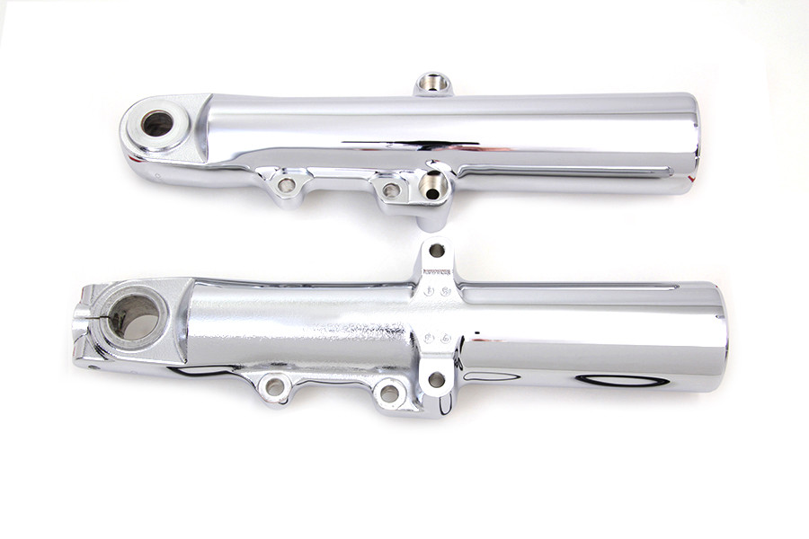 V-Twin - Chrome Lower 49mm Fork Slider