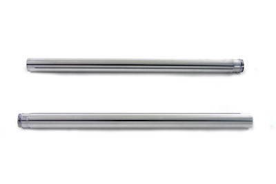 V-Twin #094228 - Chrome Fork Tube Set 4 inch Over Stock