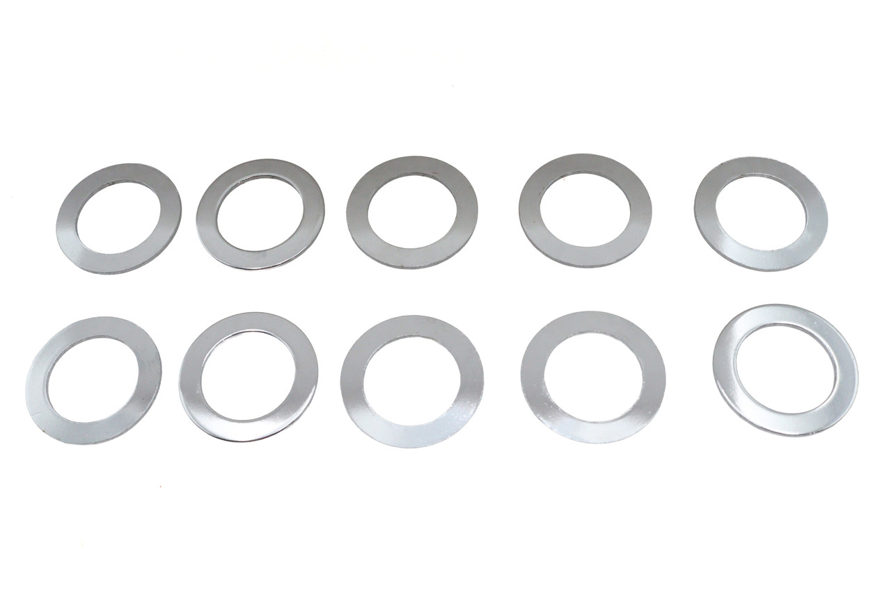 V-Twin #A-5710 - Fork Tube Bracket Nut Spacer Upper Chrome