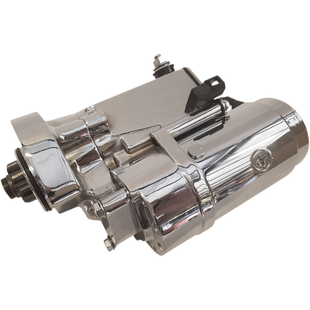Terry Components #773005 - Starter Motor - Chrome - Big Dog