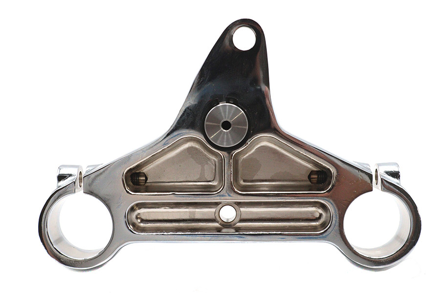 V-Twin - Lower Triple Tree Chrome