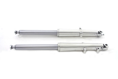 V-Twin - 41mm Fork Slider Assembly with Polished Sliders