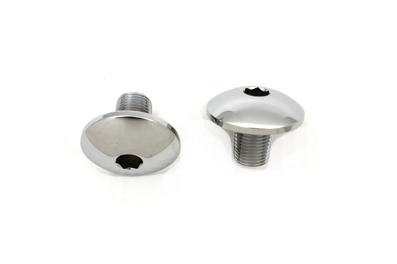 V-Twin #094279 - Fork Tube Allen Cap Set Domed Style