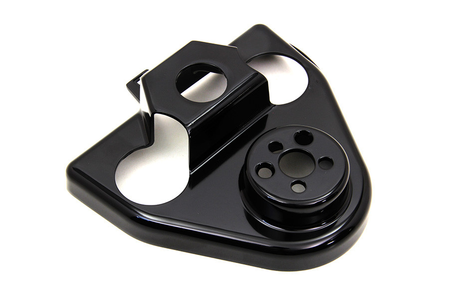V-Twin #77462B - Black Handlebar Riser Cover
