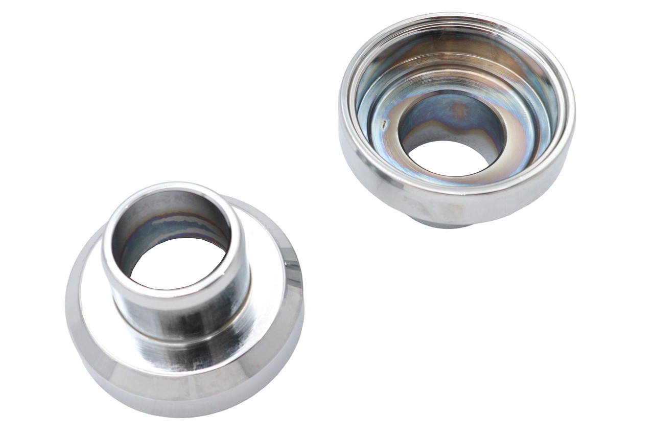 V-Twin - Chrome Fork Neck Cup Set